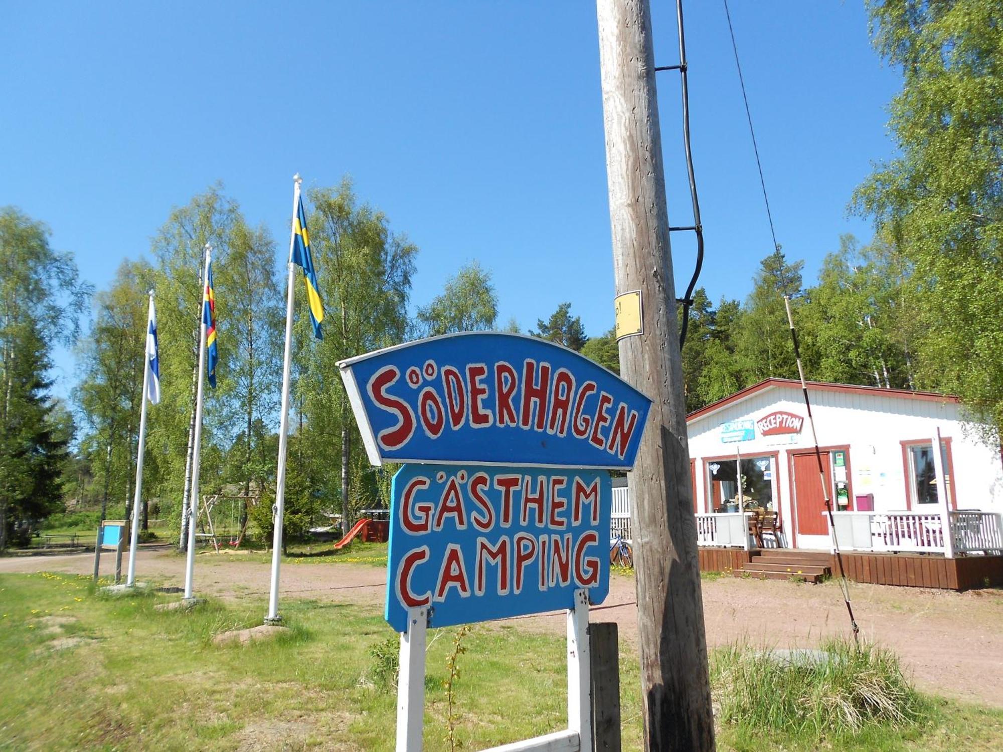 Soederhagen Camping Och Gaesthem Eckero Bagian luar foto